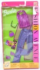 Mattel 25701 Barbie Fashion Avenue chemise violette pantalon accessoires metro glam neuf dans sa boîte