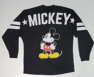 Disney Black Mickey Mouse Spirit Jersey Women's Size Medium - Picture 1 of 7