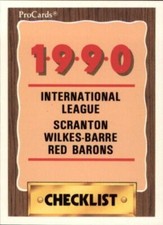 B3141- 1990 ProCards Minor League BB Cards Group9 -You Pick- 10+ FREE US SHIP