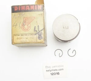 NUEVO DE LOTE ANTIGUO PISTÓN + ANILLOS + CLIPS DIÁMETRO 41,8 mm GARELLI 50 cc TRAGO - Imagen 1 de 5