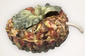 "Juego de 3 piezas cucharas cubiertas de calabaza italiana turen de 10" ¡RARO! - Imagen 1 de 18
