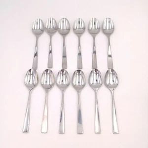 Lot of 12 Large Spoons Stanley Roberts Stainless Steel Flatware Japan - Picture 1 of 3