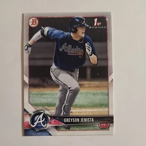 2018 Bowman Draft #BD31 Greyson Jenista - Bild 1 von 1