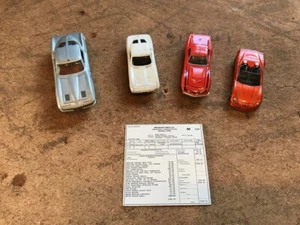 Diecast Corvettes 1963, 1969 L88, 2009 Lot of Four - Picture 1 of 12