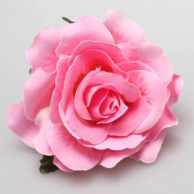 Rose Flower Bridal Hair Clip Hairpin Brooch Wedding Bridesmaid Party Accessories - Image 1 of 4