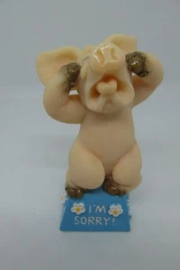 Piggin I'm Sorry David Corbridge 2000 Ornament Collectible - Picture 1 of 5