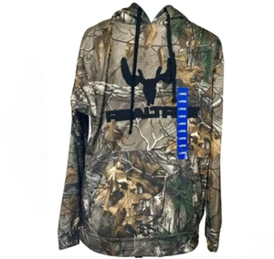 Realtree-Buckhorn River-Camo Hoodie-Men's Sz LG-Embroidered Logo- 120422 -NWT! - Picture 1 of 7
