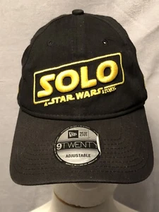 SOLO A Star Wars Story Disney Adult Cap Hat - Yellow/Black Adjustable - Picture 1 of 7