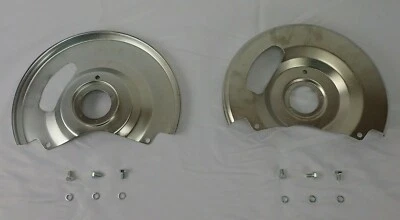 NUEVOS PROTECTORES ANTIPOLVO DE FRENO DE DISCO, PLACAS DE RESPALDO, CAMIÓN CHEVY C10 1971-1987, GMC C15 Foto 1 de 4