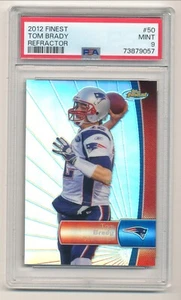 2012 Finest Tom brady Refractor PSA 9 - Picture 1 of 1
