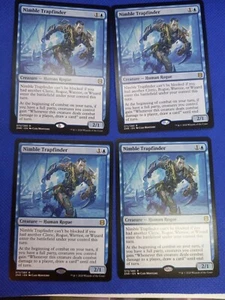 4x Nimble Trapfinder Zendikar Rising Rare Magic MTG WOTC M6608 - Picture 1 of 5