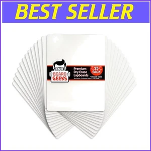 Tragbare 9"x12" trocken abwischbare Bretter - doppelseitig & leicht zu reinigen, 25er Pack - Bild 1 von 10