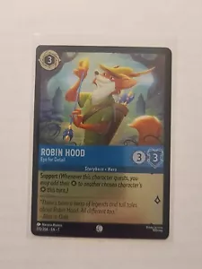 Disney Lorcana Archazia's Island - Robin Hood - Lámina común #170/204 - Imagen 1 de 2
