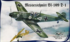 AVIS 72010 - 1/72 Messerschmitt Bf-109D-1 Deutsche Kampfwaage Kunststoff Modellbausatz - Bild 1 von 10
