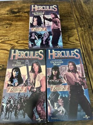 Set Of 3 Hercules - The Legendary Journeys: The Xena Trilogy (VHS, 1995) - Image 1 of 3