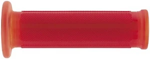 BikeMaster - HF104065RD - Transparent Grips 7/8" 120mm Red/Clear - Picture 1 of 1