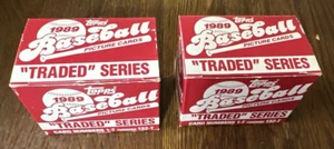 one 1989 Topps Traded Factory Set, Ken Griffey Jr. RC, Randy Johnson & Deion RC - Picture 1 of 13