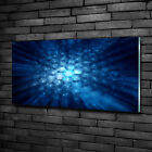 Wandbild aus Plexiglas Druck auf Acryl 100x50 Kunst Kristalle