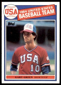 1985 Topps Gary Green Baseball Cards #396