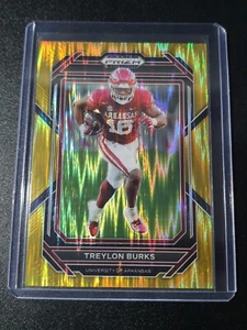 Treylon Burks - Prizm Draft Picks 2023 - Titans - Gold Flash Prizm - /49 - Picture 1 of 3
