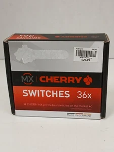 Cherry MX Blue RGB Clicky Switches - 36 Count - Picture 1 of 3