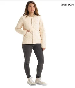 Burton Kiley Insulator Jacket - Women's L, Creme Brulee Large Snow MSRP $149 - Picture 1 of 5