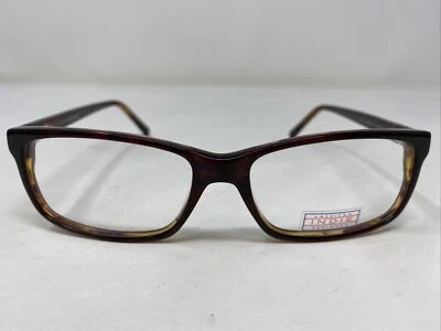 Marco de gafas de borde completo de plástico Indie American ADAM TORTOISE 56-16-140 FJ71 Foto 1 de 4