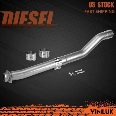 2003-2007 Ford F250 F350 6.0L Powerstroke Diesel Turbo Exhaust Pipe 3.5" Foto 1 de 4