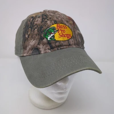 Gorra de béisbol Bass Pro Shops niños bosque camuflaje verde ajustable juvenil sombrero Foto 1 de 4