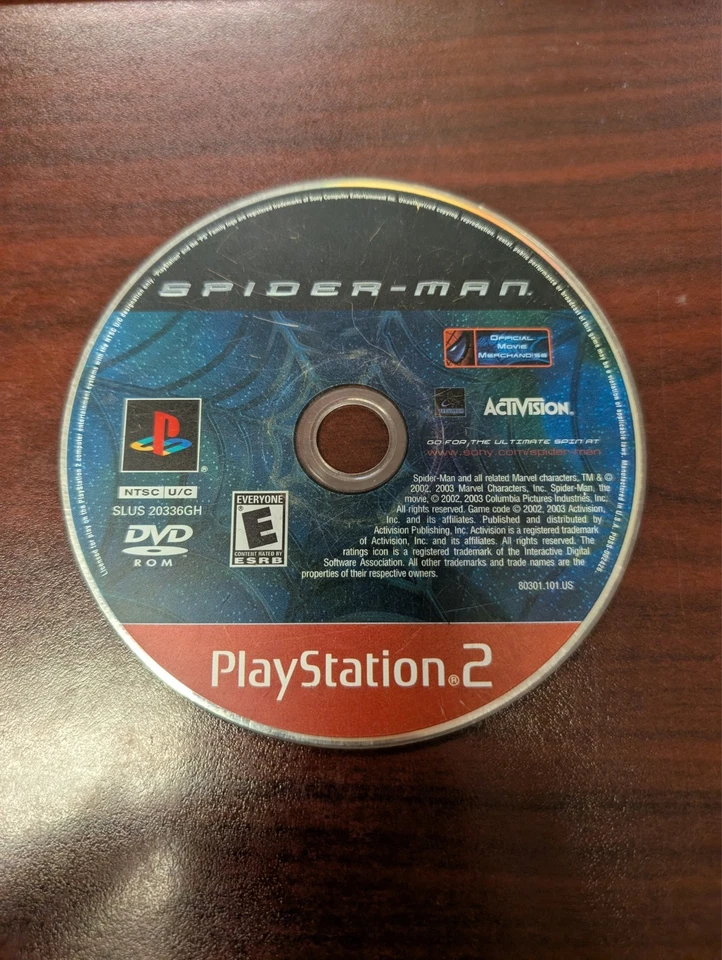Человек-паук (PlayStation 2 PS2) без отслеживания - диск только 2409 - Изображение 1 из 1