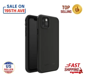 🛡️ LifeProof FRE Series Cell Phone Case for iPhone 11 Pro Max 6.5" (ONLY) Black - Picture 1 of 3
