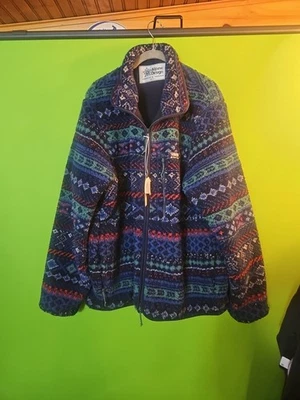 Мужская флисовая куртка Alpine Design Sherpa на молнии темно-синяя разный размер XL - Изображение 1 из 4