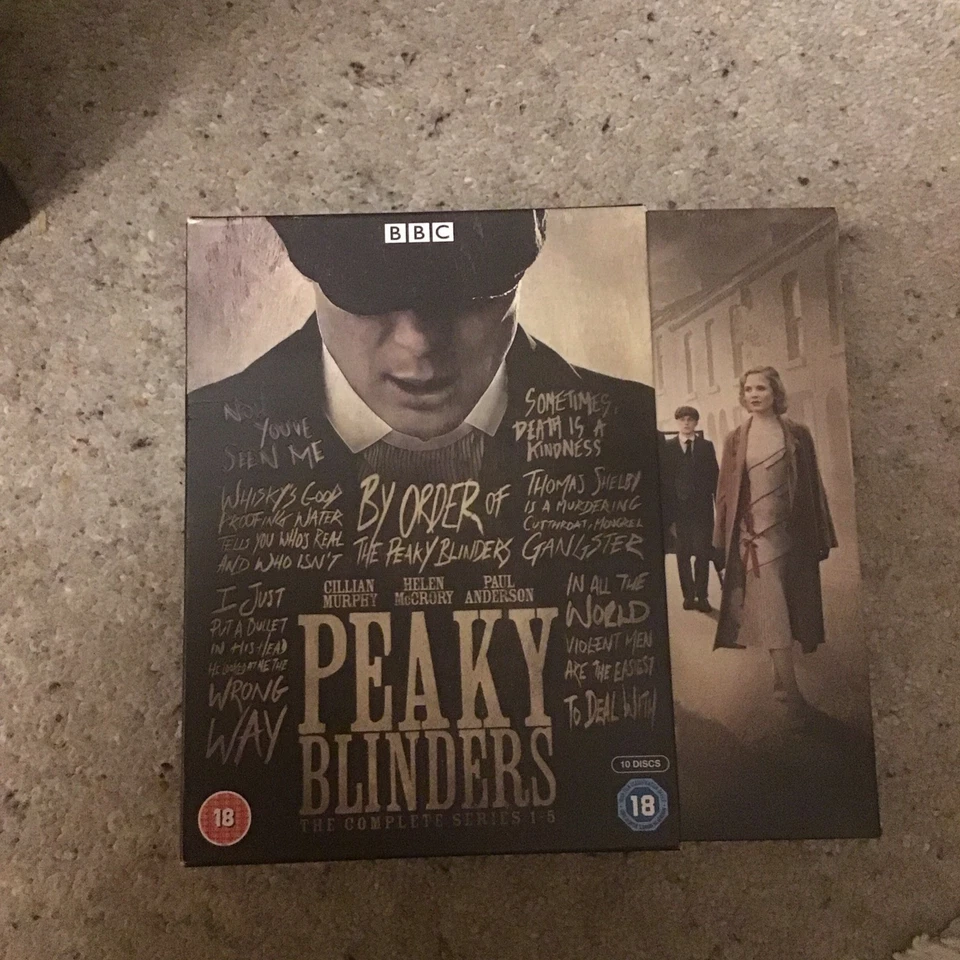 Peaky Blinders 1-5. Dvd Boxset.  - Image 1 of 4
