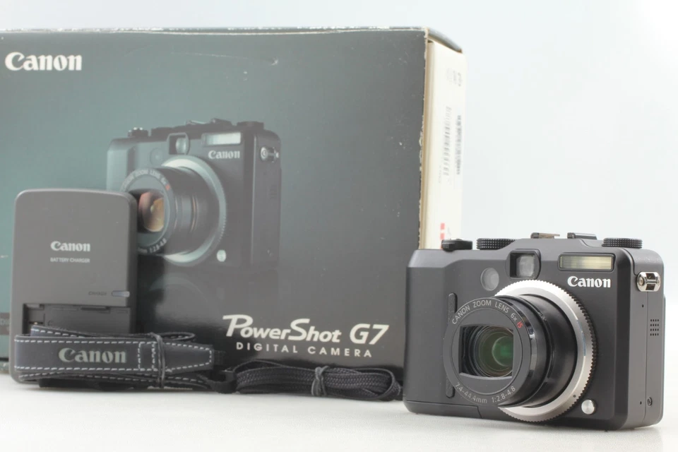 [NEAR MINT w/ Box] Canon PowerShot G7 10.0MP Compact Digital Camera From Japan - Image 1 of 4