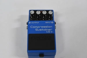 BOSS CS-3 Compression Sustainer Guitar Effects Pedal - Excellent Condition - Picture 1 of 8