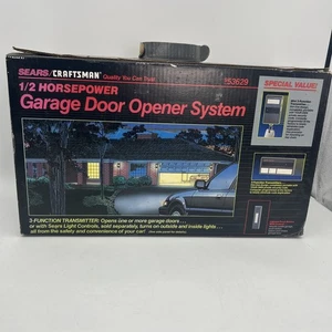 Vintage Sears Craftsman 1/2 HP Garage Door Opener System 953629 NEW UNOPENED BOX - Picture 1 of 8