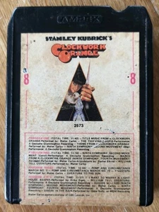WALTER CARLOS/Various–US 1972 AMPEX 8-TRACK:Stanley Kubrick's A Clockwork Orange - Picture 1 of 6