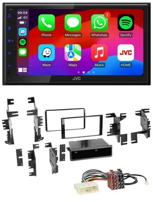 JVC Bluetooth 2DIN MP3 DAB USB Autoradio für Nissan Juke Navara NV ab 12 - Bild 1 von 4