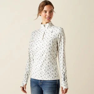 NEW! Ariat's Women's Lowell 3.0 1/4 Zip Baselayer - Various Designs - Picture 1 of 17