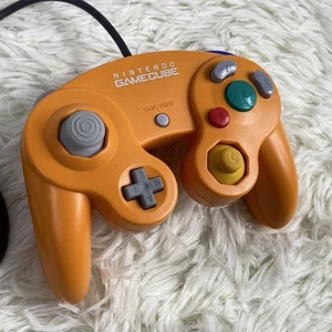 Mando Nintendo GameCube Naranja Oficial DOL-003 Probado Japón - Imagen 1 de 5