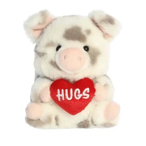 Aurora - Rolly Pet - 5" Abrazos Cerdo Manchado Juguete Peluche - Imagen 1 de 5