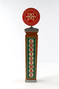 Breckenridge Brewery Christmas Ale Beer Tap Pull Handle Bareware Man Cave - Picture 1 of 5