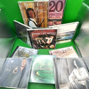 10 CD Instrumental Music Lot New Age Easy Listening Nature Sounds Celtic Relaxed - Imagen 1 de 20