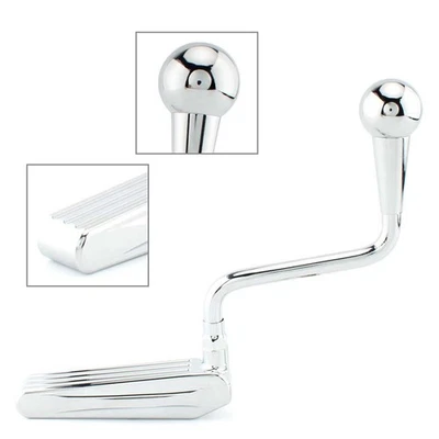 CNC MV Extended Reverse Gear Lever Fit BMW R18  Transcontinental Bagger Chrome - Image 1 of 4