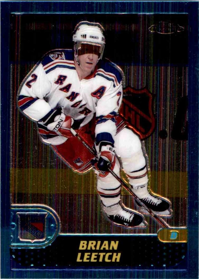 2001-02 Topps Chrome Brian Leetch #4 - Image 1 of 2