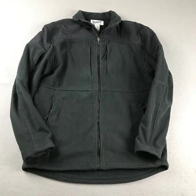 Duluth Jacket Mens Medium Black Full Zip Fleece Lined Collared Long Sleeves - Image 1 of 4