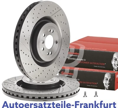 2x BREMBO Bremsscheiben VORNE MERCEDES-BENZ ML GL GLE/ Coupe C292 GLS W166 X166  - Изображение 1 из 4