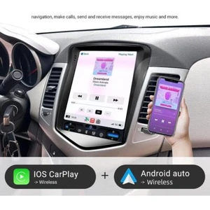 Android 13 Apple Carplay GPS NAVI Autoradio Stereo IPS für Chevy Cruze 2009-2015 - Picture 1 of 21