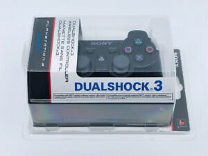 OEM Sony Playstation PS3 Dualshock 3 Wireless Controller Black Brand New Sealed