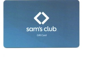 Sam's Club Blue Gift Card No $ Value Collectible FD-104761 - Picture 1 of 1